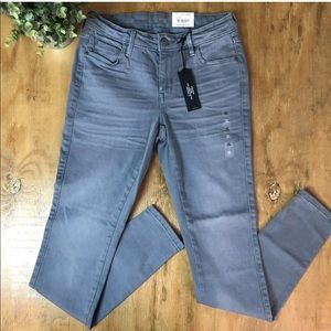 a.n.a Super Stretch Skinny Washed Gray Jeggings